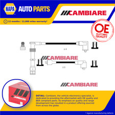 HT Leads Ignition Cables Set fits FORD SIERRA 2.0 85 to 93 Cambiare Quality New