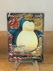 Snorlax V 197/202 NM Ultra Rare Full Art Holographic Pokemon Card