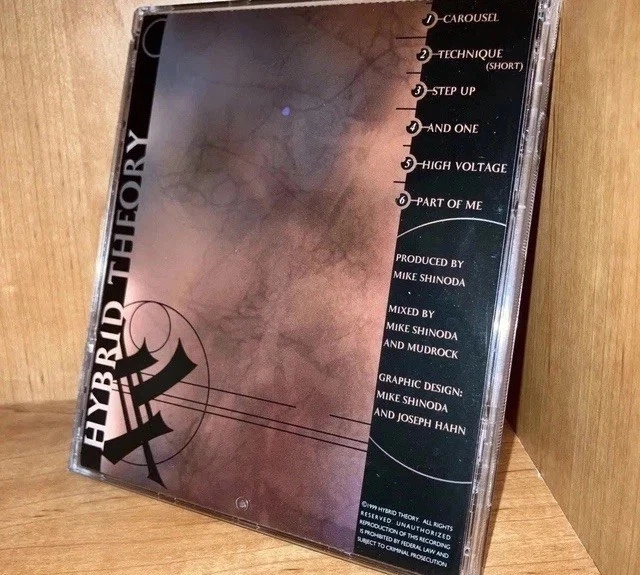 Hybrid Theory EP CD 1999 LPU Reissue Linkin Park Vintage Mike Shinoda Nu Metal Foto 3 de 4