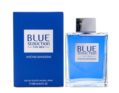 Blue Seduction for Men by Antonio Banderas 6.8 oz EDT Cologne for Men New In Box