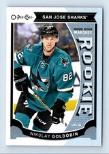 2015-16 O-Pee-Chee Marquee Rookies Nikolay Goldobin Rookie San Jose Sharks #U48