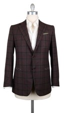 Luigi Borrelli Brown Wool Blend Sportcoat - 40/50 - LBSPT130761XX 