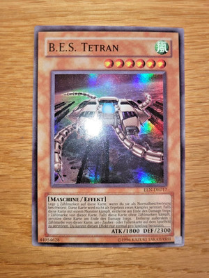 Yu gi oh B.E.S. Tetran, EEN-DE017 Super Rare Deutsch