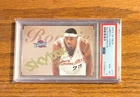 2003 Skybox LeBron James #77 Autographics /1500 PSA 8 Rookie Card
