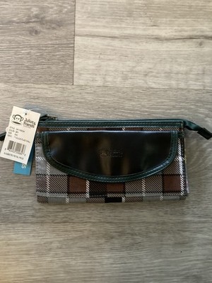 Paul Frank Vintage Wallet  Julius Plaid  2007 New In Bag.