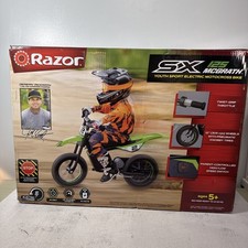 Razor SX125 12V 100W McGrath Dirt Electric Bike - Green Brand New SEALED