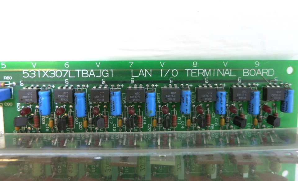 GE Fanuc 531X307LTBAJG1 LAN I/O Terminal Drive Board PLC Turbine Control 531X - Image 2 of 4