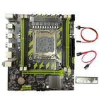 X79G DDR3 Gaming Motherboard LGA2011 4x DDR3 RECC Slots M.2 NVME PCI-E 6343
