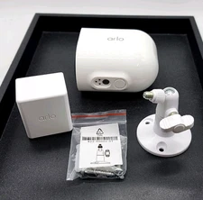 Arlo Ultra 2 4K UHD Wireless Add On Security Camera Battery & Adjust Wall Mount