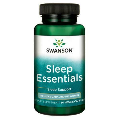 Swanson Sleep Essentials Sleep Support 60 Veggie Capsules