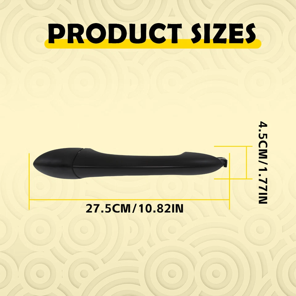 Manija del portón trasero para Ford F-250 F-350 F-450 Super Duty 2017-2020 negro cromo H Foto 4 de 4