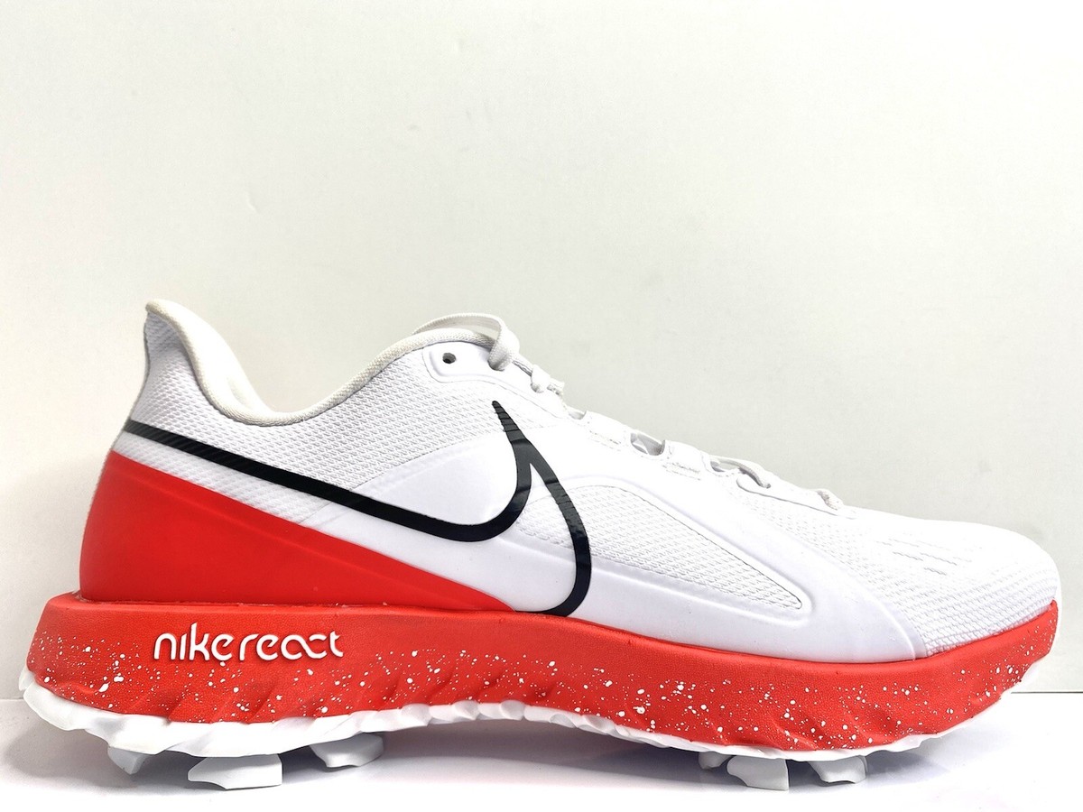 Nike React Infinity Pro Golf Shoes White Infrared 61 Nike React Infinity Pro Golf Shoes Waterproof CT6620-101  main image 3