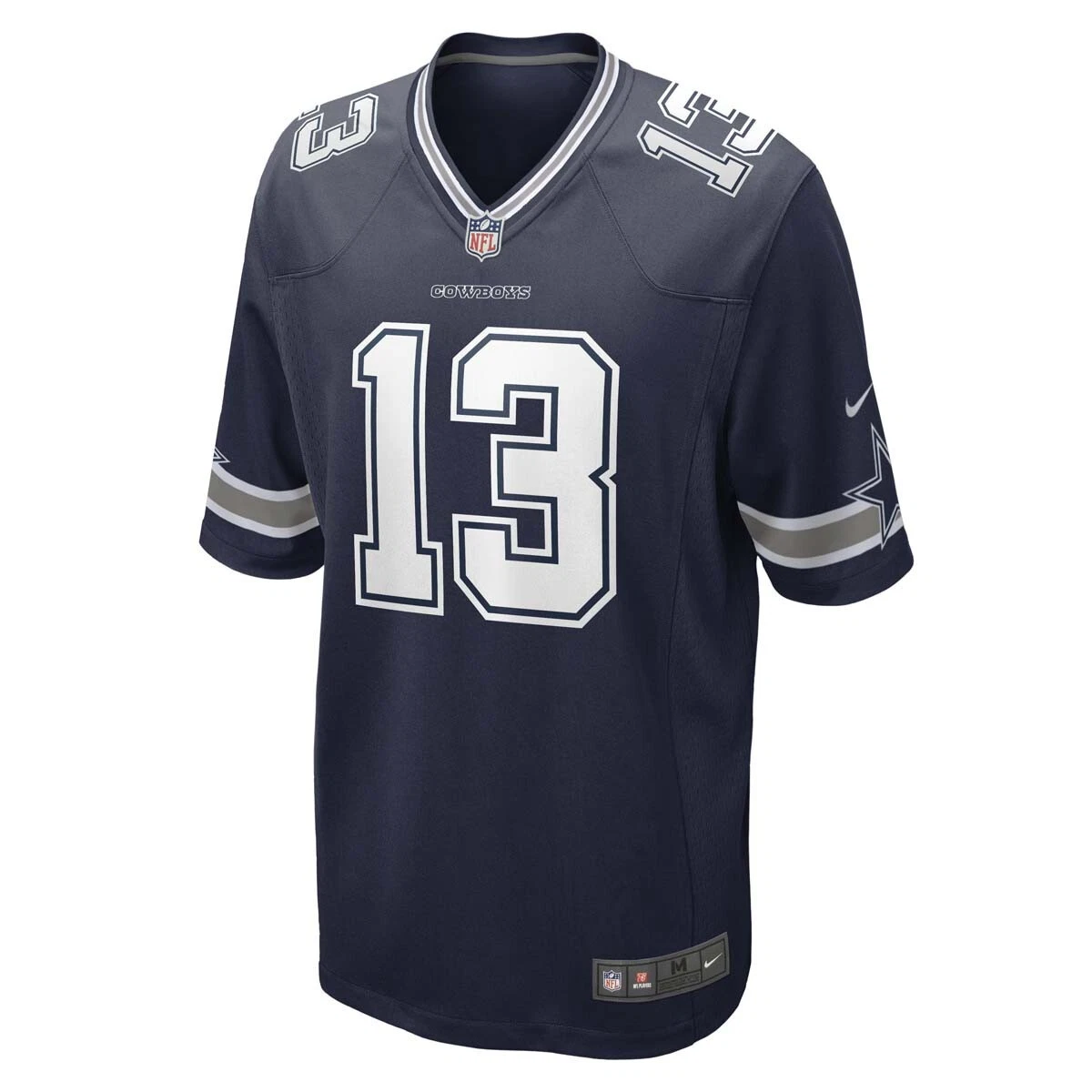 Nike Dallas Cowboys No13 Michael Gallup White Women's Stitched NFL 100th Season Vapor Limited Jersey