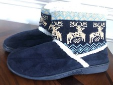 Women's Shoes Cute Winter Booties Reindeer Shoes Boot Slippers 8 NEW