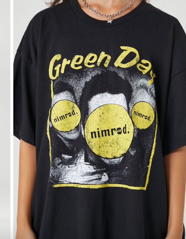 GREEN DAY NIMROD Band T-Shirt Size S/M | eBay