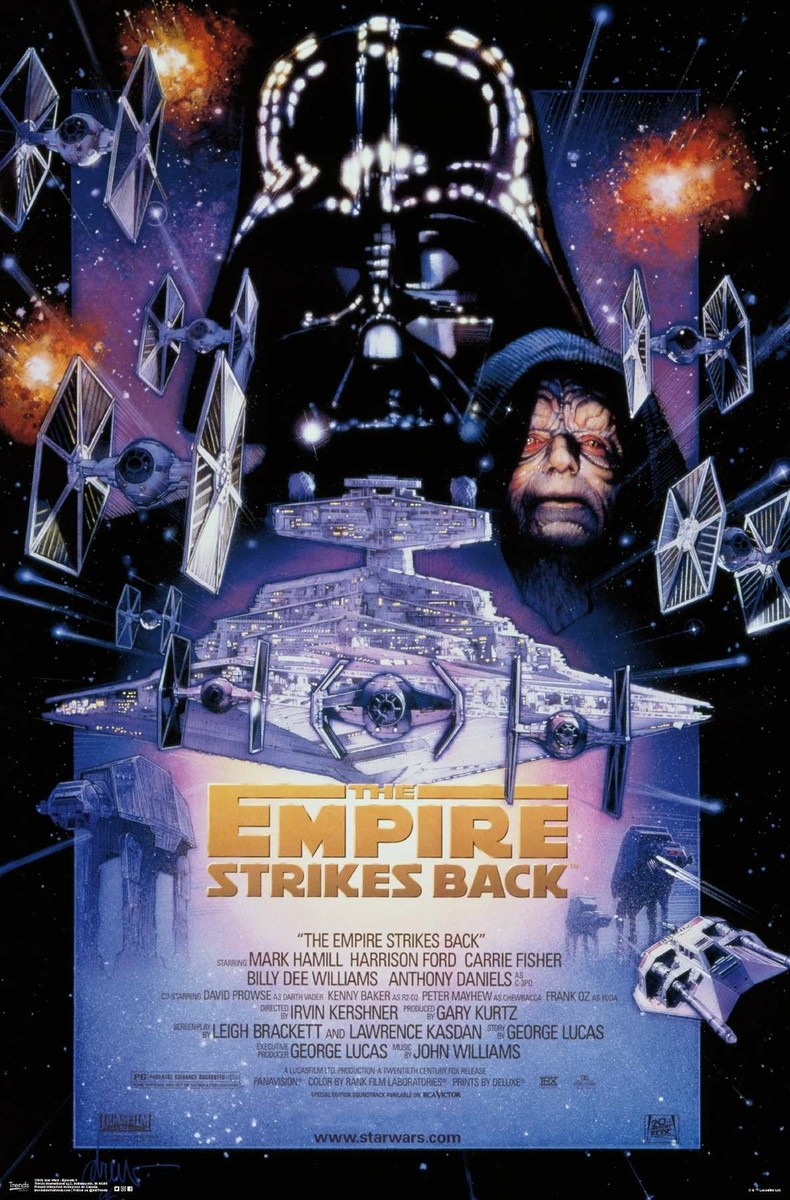 STAR WARS: THE EMPIRE STRIKES BACK ポスター Star Wars: The Empire Strikes Back - One Sheet Poster | eBay