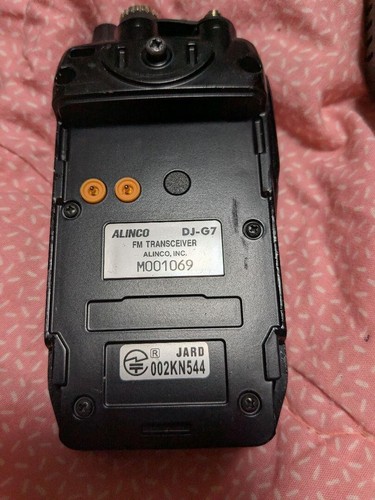 ALINCO DJ-G7 MHz Transceptor 3 Bandas Radioaficionado Prueba Completada Usado Bueno - Imagen 10 de 19