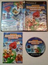 Super Monkey Ball Adventure (Sony PlayStation 2, 2006) PS2 CIB Complete TESTED!!