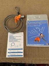 Kensington MicroSaver Keyed Notebook Lock K64598US BL 