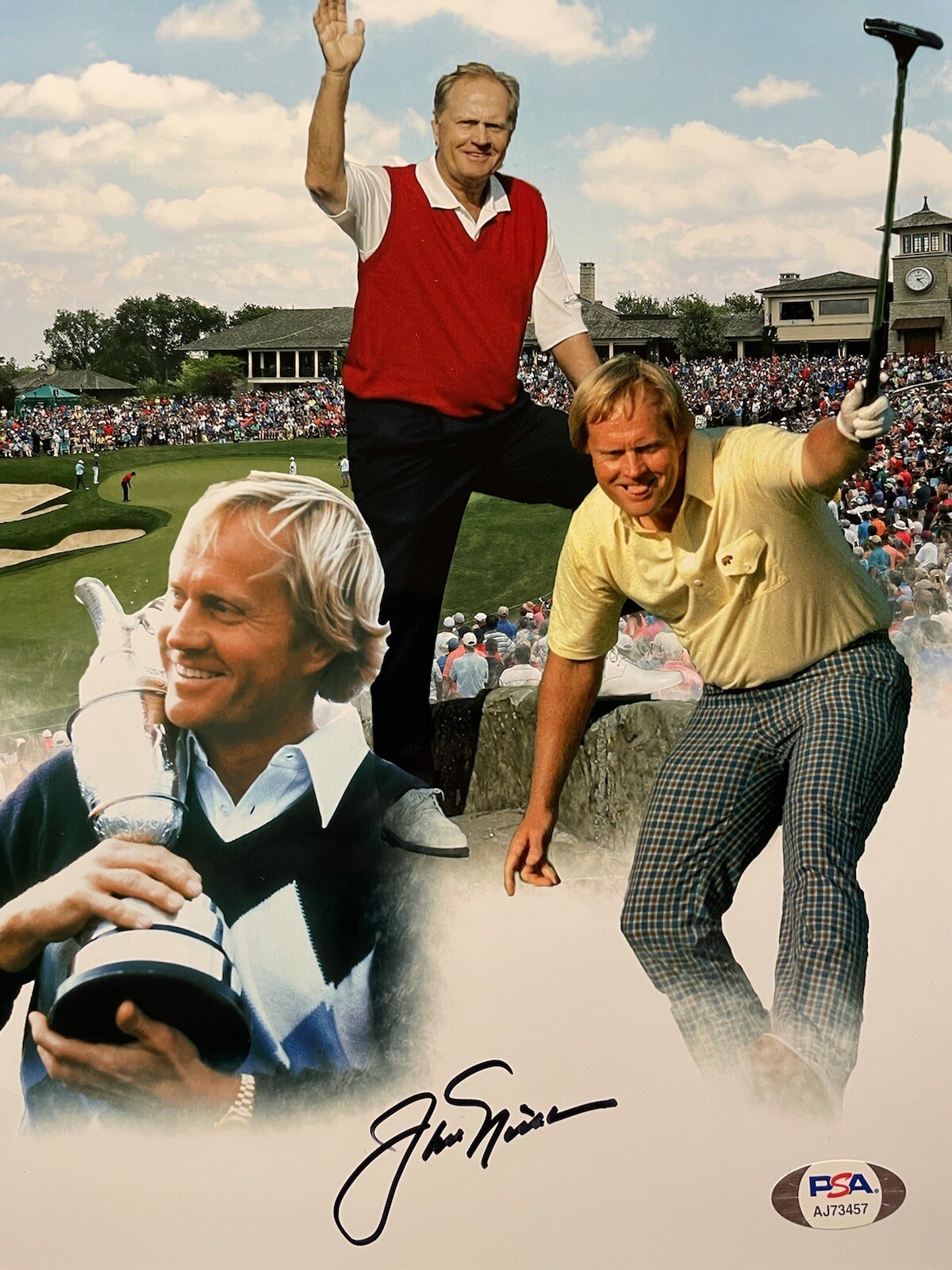 Jack Nicklaus Autographed Signed 8x10 Photo Psa Dna Coa Golden Bear 