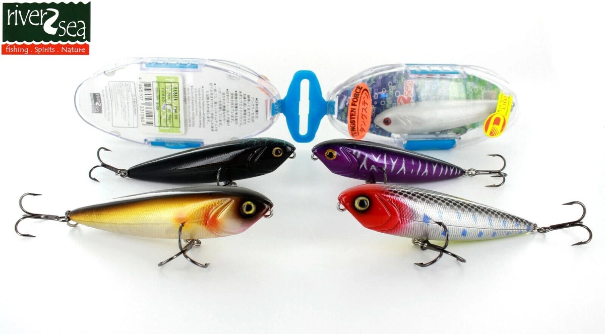 River2Sea Bubble pen 80/100, two premium trebles, pencil bait, best fishing  lure