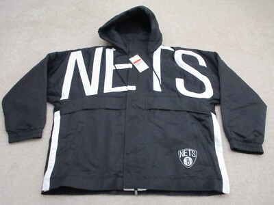 Nike Women's Large Ambush Brooklyn Nets Jacket Black DB8576-010