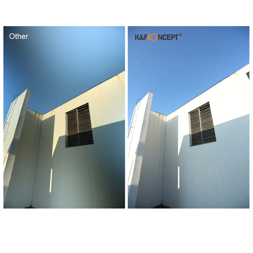 K&F Concept 77mm ND Neutral Density Filter NO Spot X Black ND2 - ND32 Nanotec - Image 4 of 4