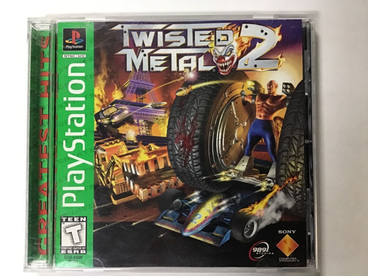 Twisted Metal (Sony Playstation 2) Ps2 TESTED