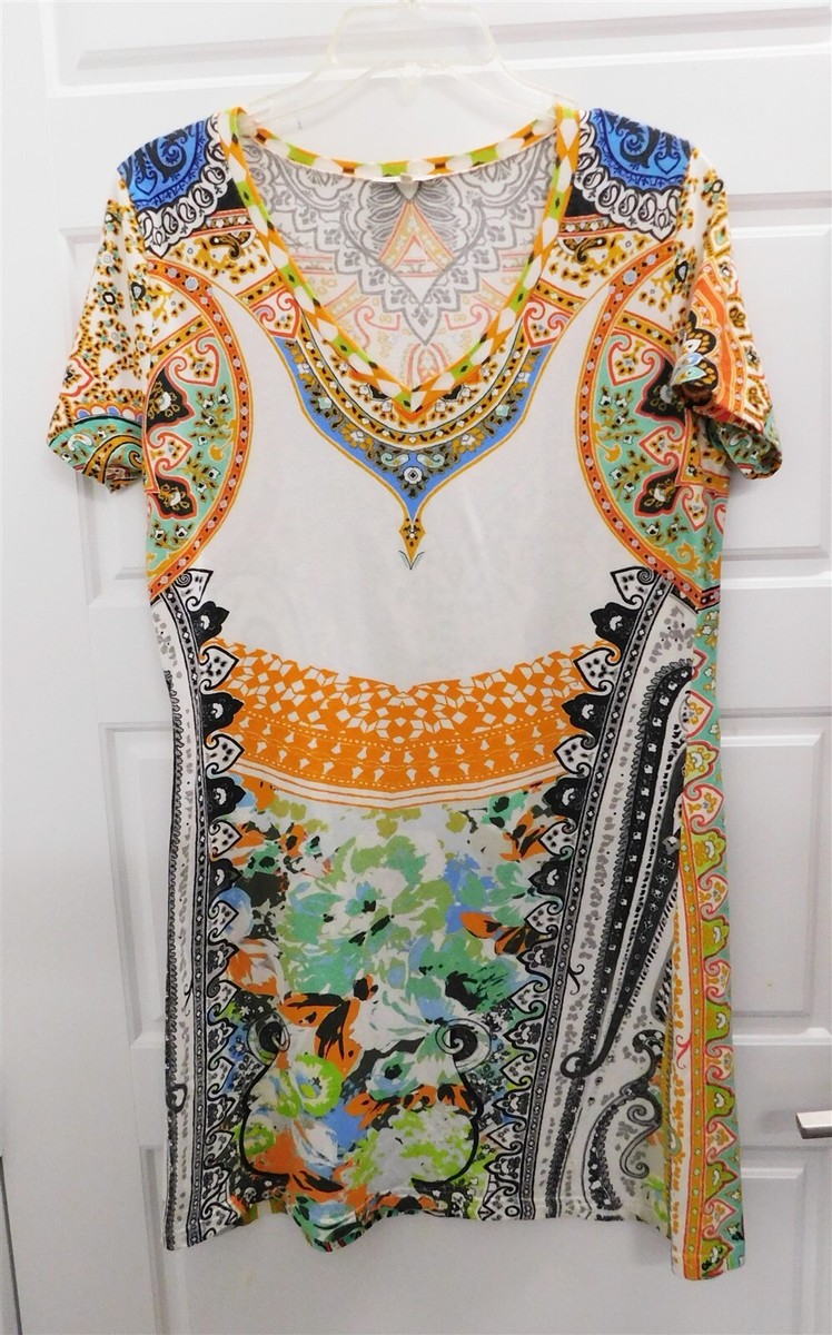 ワンピース Etro Abito Corto In Misto Cotone Etro Abito corto in misto cotone Bianco | WRHA000299TGE01S8461