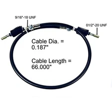 Mack Style Clutch Cable HLK2457