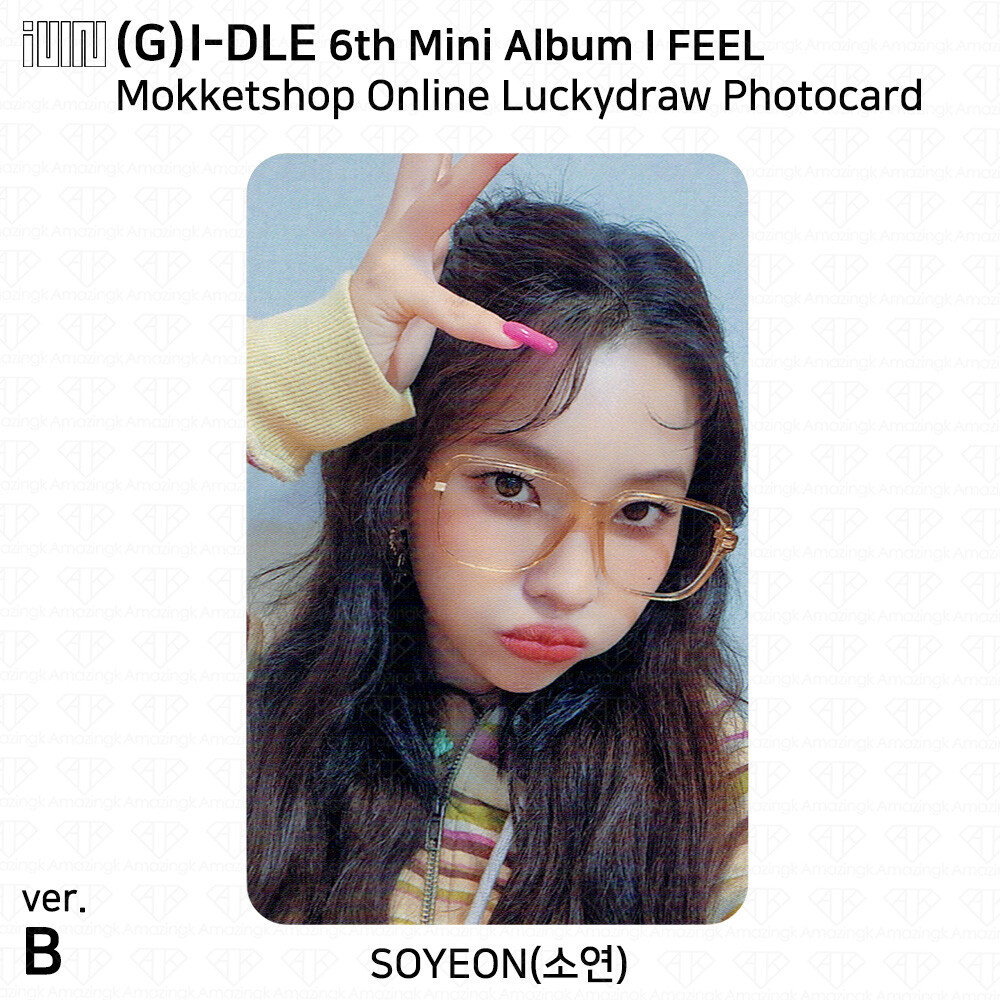 G)I-DLE G-IDLE IDLE I Feel Mokket Shop Online Lucky Draw