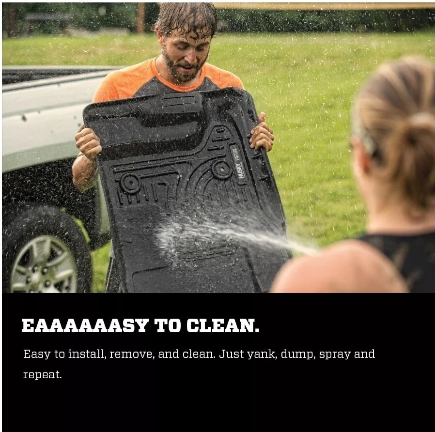 Husky Liners 19851 WeatherBeater 3RD Seat Floor Liner Fits 11-20 Sienna - Imagem 4 de 4