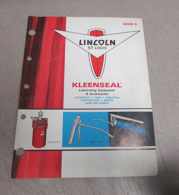 Lincoln catalog parts