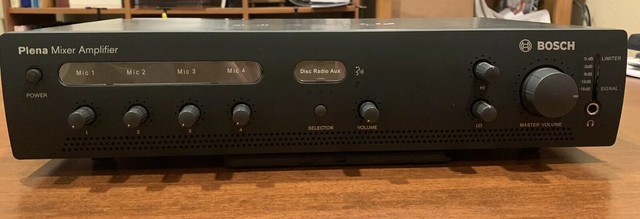 Bosch Ple 1me060 Us Plena 60 Watt Mixer Amplifier For Sale Online