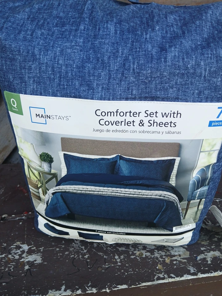 Juego de edredón 7 piezas tamaño queen Foto 4 de 4