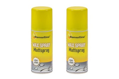 2 Stück Hanseline Wachs Spray Fahrrad Pflege Versiegelung Rostschutz 200ml