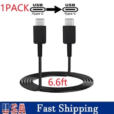 USB-C to USB C Type-C Fast Charging Data SYNC Charger Cable Cord For Samsung S21
