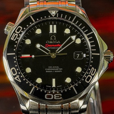 OMEGA Seamaster 212.30.41.20.01.003 Full Set 41mm Black Dial