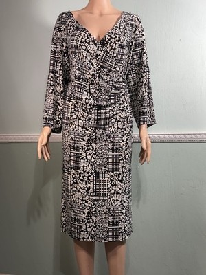 Mlle Gabrielle Faux Wrap Dress.