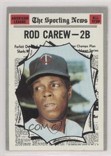 1970 Topps All Star Rod Carew #453 HOF 7bt
