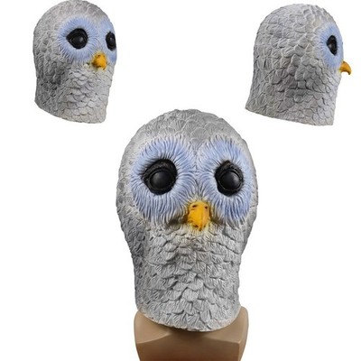 Cosplay Lovely Animal Owl Nighthawk Funny Halloween Mask Full Face Party Props