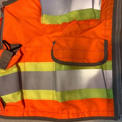 Seco Products Surveyor’s Vest Orange Yellow Size XL image 8