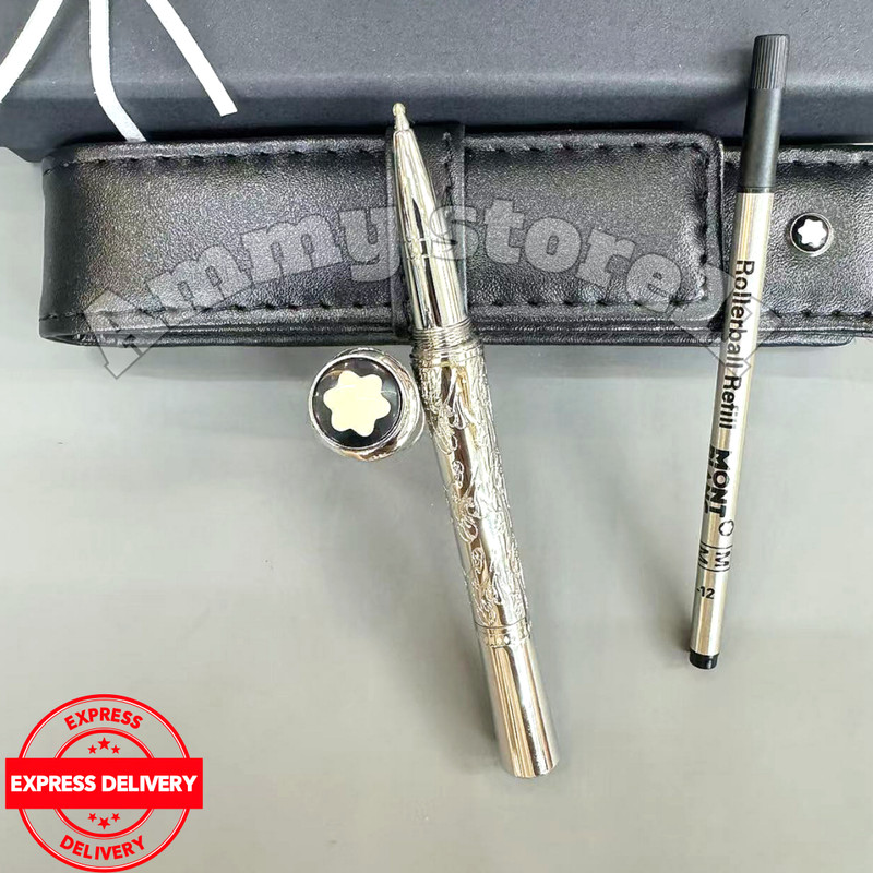 Bid (MB)Monaco Princess Grace Kelly Special Edition Rollerball Pen w/ Pen Cases'