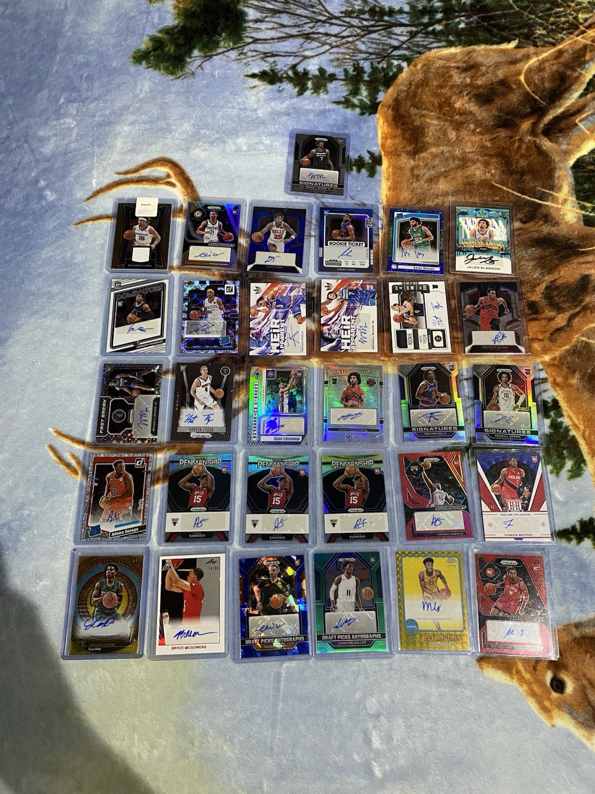 Huge 86 card NBA Rookie Auto #’d Lot Durant, Barnes, Franz, Sanogo, Camara more!