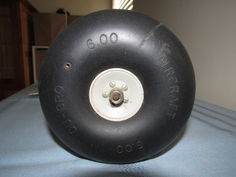 Винтажный RC самолета детали пропеллер Dynathrust/колеса Du-Bro самолета 6.00/3.50T - Изображение 4 из 4