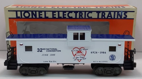 Lionel 6-6926 calibre O 1986 TCA amplia visión caboose LN/caja | Condition: Used