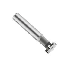 HSS T Slot Cutter 12mm Blade Diameter 2mm Thick 6 Teeth 8mm Shank 60mm OAL