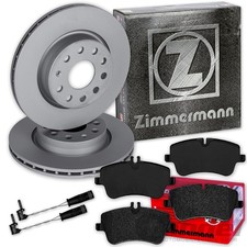 Zimmermann BREMSSCHEIBEN + BELÄGE VORNE für MERCEDES C-KLASSE W203 S203 CLK W209 Zimmermann BREMSSCHEIBEN + BELÄGE VORNE für MERCEDES C-KLASSE W203 S203 CLK W209