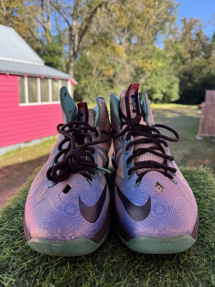 Size 10.5 - Nike LeBron 10 Pure Platinum 2013 - Immagine 4 di 4