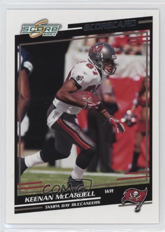 2004 Score Scorecard 498/625 Keenan McCardell #303 0q3